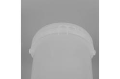 China 12*11*12cm Empty Transparent Plastic Bucket IML Design For Food Industry supplier