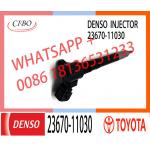 Neutral and new fuel injector 295700-0560 for TOYO-TA engine 23670-0E020, 23670-09430, 23670-11030, 23670-19025 for sale