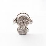 Cute Musician Necklace 16gb Crystal Usb Stick 20mbs for sale