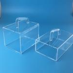 Corrosion Resistant Quartz Glass Products Pickling Tank With Handle for sale