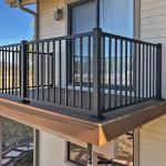 Popular Style Design Railing Steel Powder-Coated Railing Classical design for sale