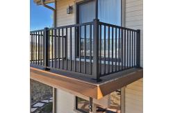 China Popular Style Design Railing Steel Powder-Coated Railing Classical design supplier