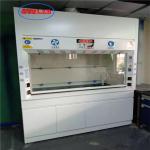 Customized acid alkali proof Environmental Standard Anti-corrosion Chemistry Steel Laboratory Used Fume Cupboards for sale