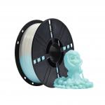 High Strength 3D Printing 1.75mm Glowing PLA Blue Green PLA Filament FDM Forming Technology for sale
