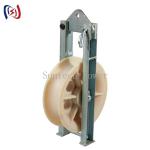 822mm ACSR 630 MC Nylon Sheave Overhead Line Stringing Blocks For Conductor for sale