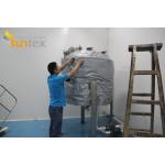 Silicone fiberglass fabric for thermal Insulated jackets thermal insulation covers for sale