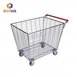 Heavy Duty Logistics Trolley Metal Rolling Container Suitable For Warehouse And Supermarket Picking And Inventory Tasks for sale