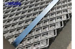 China Heavy Black Steel Expanded Metal Mesh Sheet Catwalk Grating High Tensile supplier