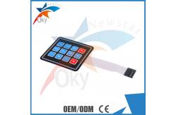 China 3 × 4 matrix keyboard Breadboard For Arduino membrane switch Extended Keyboard supplier