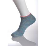 Organic Cotton Blue Ultra Thin Running Socks For Unisex Adults Custom Made Size for sale