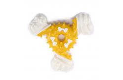 China Triangular Nylon PA Pets Chew Toy To Dog Clean Teeth supplier