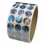 Custom Adhesive Hologram Label Holographic Security Labels Stickers for sale