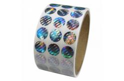 China Custom Adhesive Hologram Label Holographic Security Labels Stickers supplier