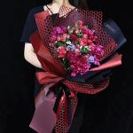 Circle Holes Florist Wrapping Paper Mesh Rolls Waterproof 60cm*5Y 70-80gsm