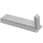 Silvery / Black Anodized Powder Painted Solar Panel Aluminum Frame Oxidized