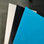 Flash Silver PVDF Aluminum Composite Panel High Dimensional Stability Advertisement Sheet