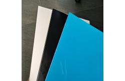 China Flash Silver PVDF Aluminum Composite Panel High Dimensional Stability Advertisement Sheet supplier