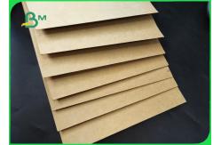 China Unbleached Natural Brown Kraft Liner Board 350gsm 70 X 100cm In Sheet supplier