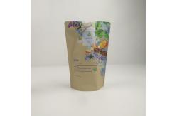 China Gravure Printing MOPP Tea Packaging Bag Eco Friendly With Zipper supplier