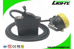 China Rechargeable Mining Hard Hat Led Lights , Miners Cap Lamp Support USB Charger supplier