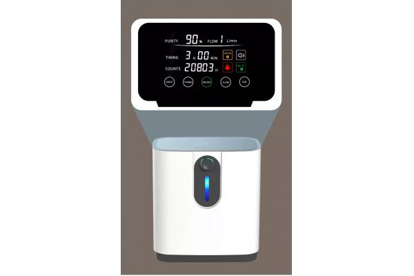 Adjustable AMONOY Portable O2 Concentrator Low Noise Home 1 - 5L