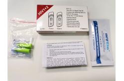 China Oem Hiv Rapid Test Kits Whole Blood Diagnostic Home Use Self Test supplier