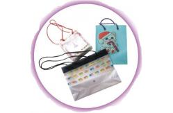 China Customized Printed Plastic Handle Bag , Celebration / Anniversary Bag supplier