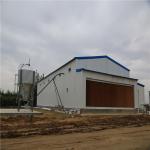 Steel Farm Animal House Single Slope Livestock Farming Customized for sale