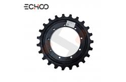 China  JD17D Sprocket  Mini Excavator Undercarriage Parts For  17D Drive Sprocket supplier