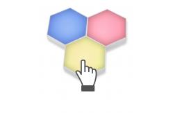 China RGB Modular Touch Sensitive Wall Lights supplier