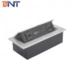 Smart Office Pop Up Socket / Multimedia Desktop Socket For Conference Room for sale
