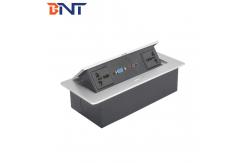 China Smart Office Pop Up Socket / Multimedia Desktop Socket For Conference Room supplier