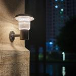 Outdoor IP65 8AH Solar Wall Light Waterproof 3000K With CE RoHS
