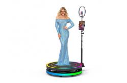 China Decoration 360 Booth Camera Adjustable Arm 360 Rotating Photo Booth supplier