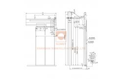 China Side Opening Vvvf Door Operator Elevator Parts Straight Beam Mounting supplier