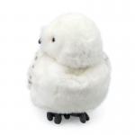 EN71 Machine Washable Head Rotatable White Owl Plush Toy