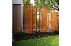 China Polished Rustic Red Corten Perforated Panels 2mm supplier