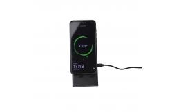 China Office Small Gift Multifunctional Mobile Phone Holder With Wireless Charger supplier