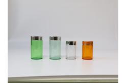 China Non Toxic 50ml Transparent Empty Prescription Pill Bottles supplier