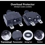 Mobile Combined Socket Strip Plug Overload Protector Circuit Breaker 10-16Athermal for sale