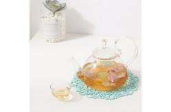 China 20cm Silicone Pot Holders Heat Insulation Circular Lace Shape supplier