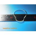 Monocrystalline Synthetic Sapphire Optical Windows Glass DSP Customized for sale