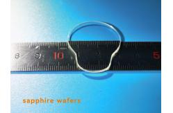 China Monocrystalline Synthetic Sapphire Optical Windows Glass DSP Customized supplier