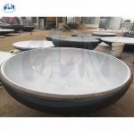 ASME 150mm Carbon Steel Dished Heads Elliptical Tank Stainless Steel 316L for sale