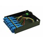Pre Terminated MPO Patch Panel , MPO Casette Rack Mount Patch Panel