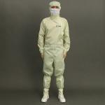 ESD Anti Static Jumpsuit Work Joined Garment For Cleanroom for sale
