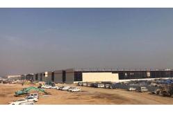 China Low Cost And Fast Assembling Prefabricated Steel Frame Warehouse Metal Building supplier