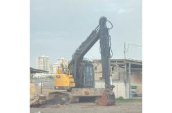 China Enhanced Excavator Telescopic Arm With Standard Bucket For Digging Soil supplier