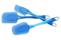 China Wholesale Promotion durable reusable FDA semi-transparent Silicone spatulas set supplier