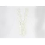 Cotton Embroidered Lace Neckline Applique Hollowed Out Trim For Couture Gown for sale